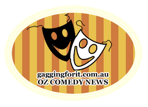 Gagging For It comedy news logo